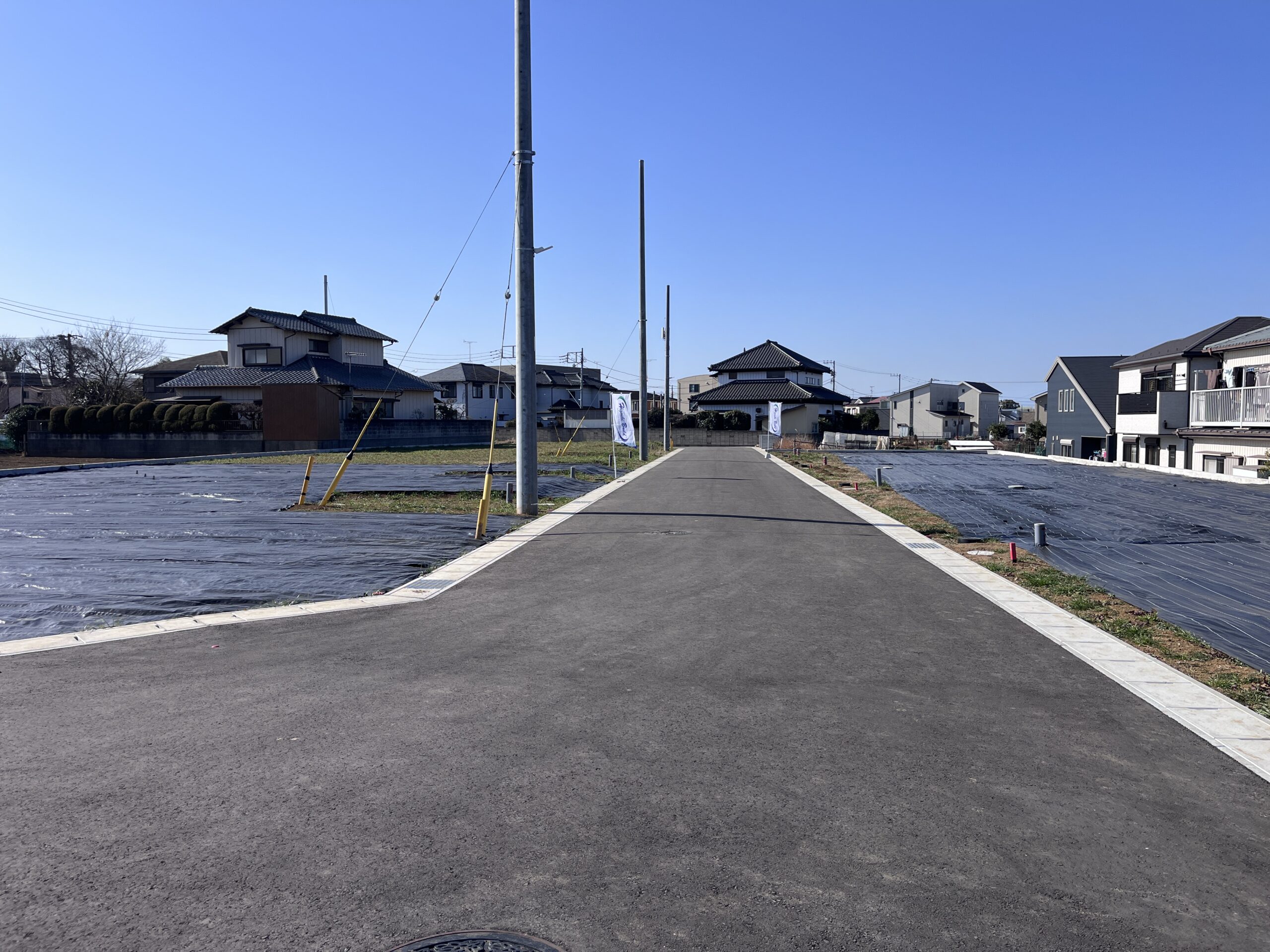 千葉市中央区生実町　建築条件無し売地　全15区画の大型分譲地【仲介】イメージ